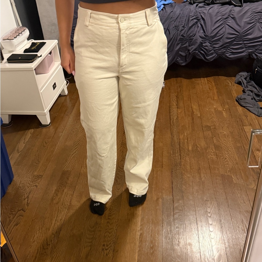 Aritzia Cream Pants